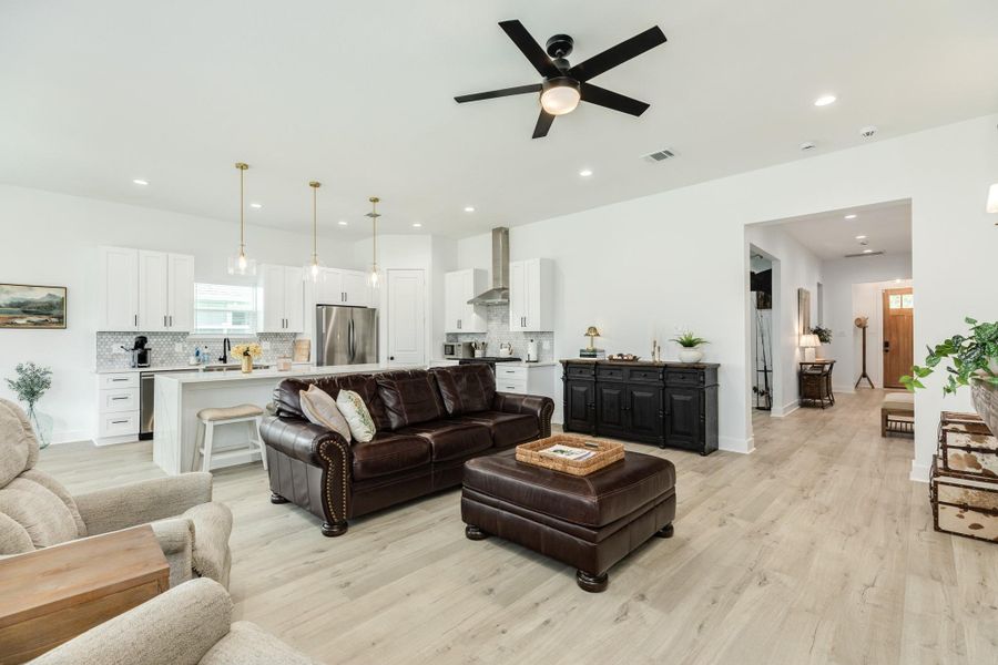 Furnished interior view inside a new home in , West Columbia (Image 7).
