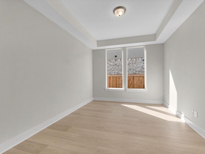 Spacious, unfurnished interior of a new home in Dunham Pointe 60′, Cypress (Image 13).