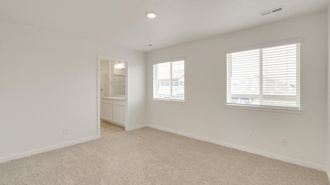 Representative unfurnished interior of a home built from the Cabral by D.R. Horton in The Ridge at Lorson Ranch, Colorado Springs (Image 14).