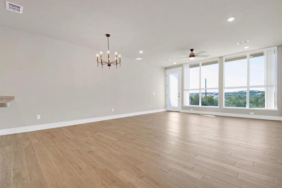 Living Room with views.