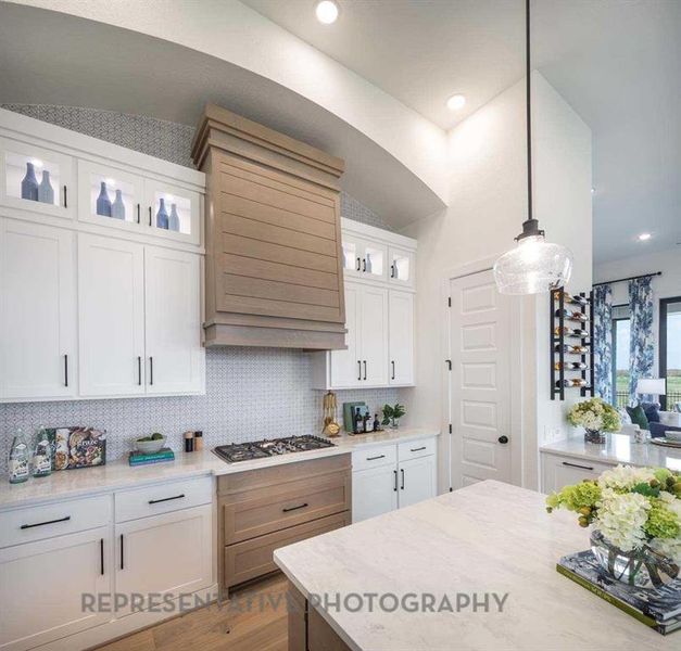 Furnished interior view inside a new home in Sandbrock Ranch, Aubrey (Image 5).