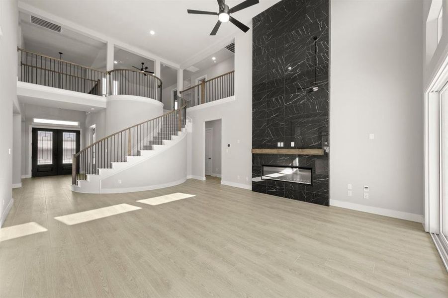 Spacious, unfurnished interior of a new home in Birdsong, Mansfield (Image 26).