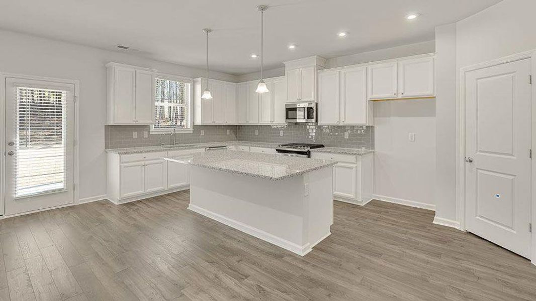 Furnished interior view inside a new home in Falls Creek, Flowery Branch (Image 5).