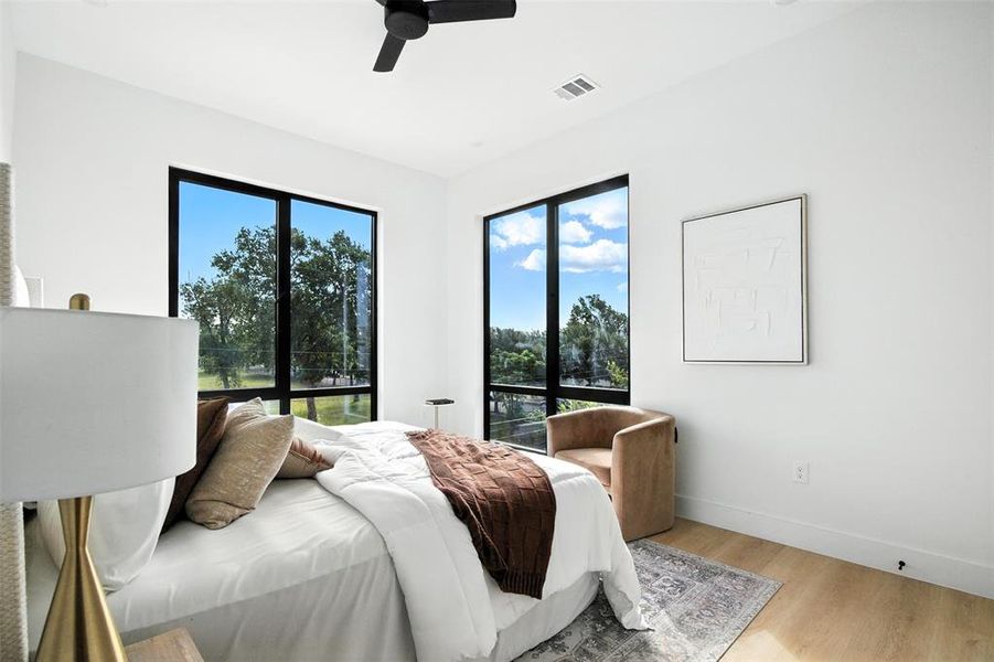 Furnished interior view inside a new home in , Dallas (Image 7).