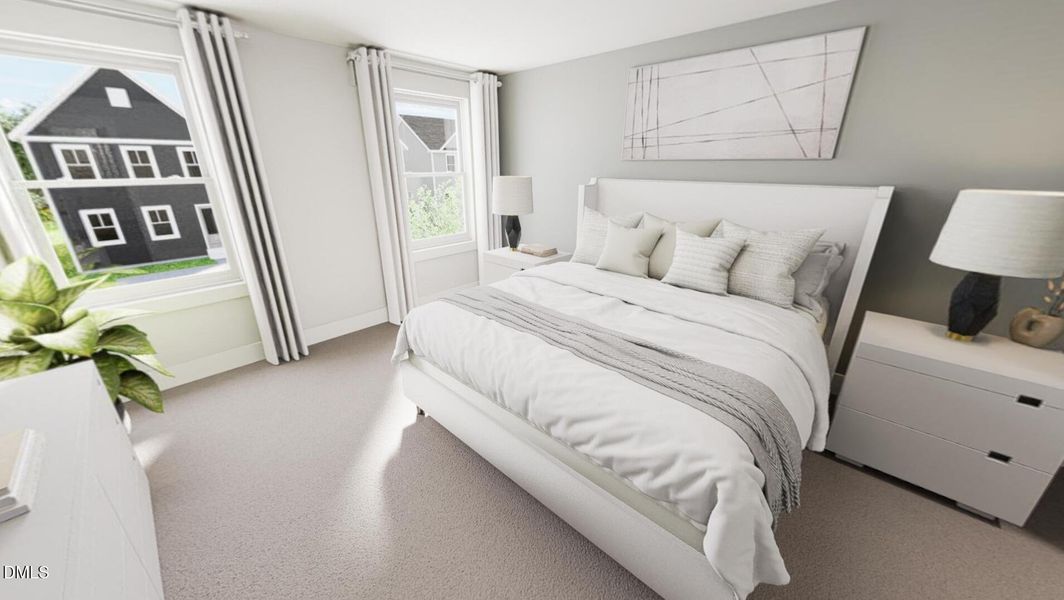 Main Bedroom - Yin & Yang Interior Main Bedroom - Yin & Yang Interior