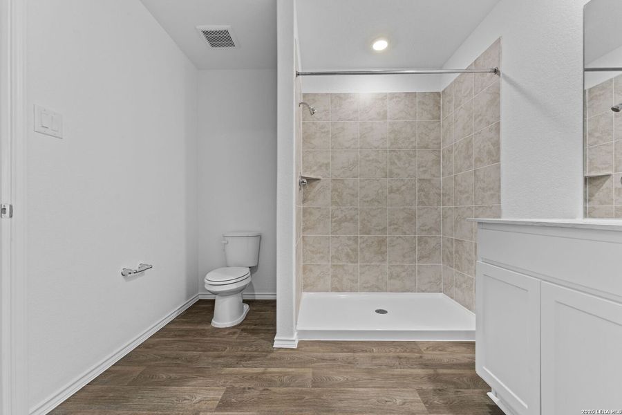 Furnished interior view inside a new home in Preserve at Medina, Von Ormy (Image 7).