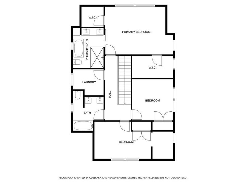 2D floor plan layout of this home in , Pine Lake, GA (Image 5).