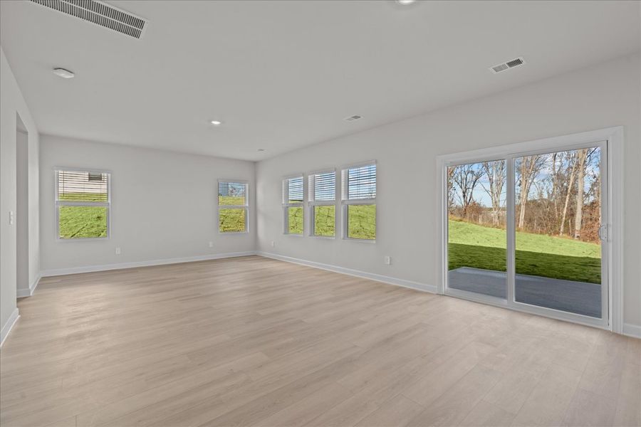 Spacious, unfurnished interior of a new home in The Farm at Wells Creek - Signature Collection, Gray Court (Image 15).