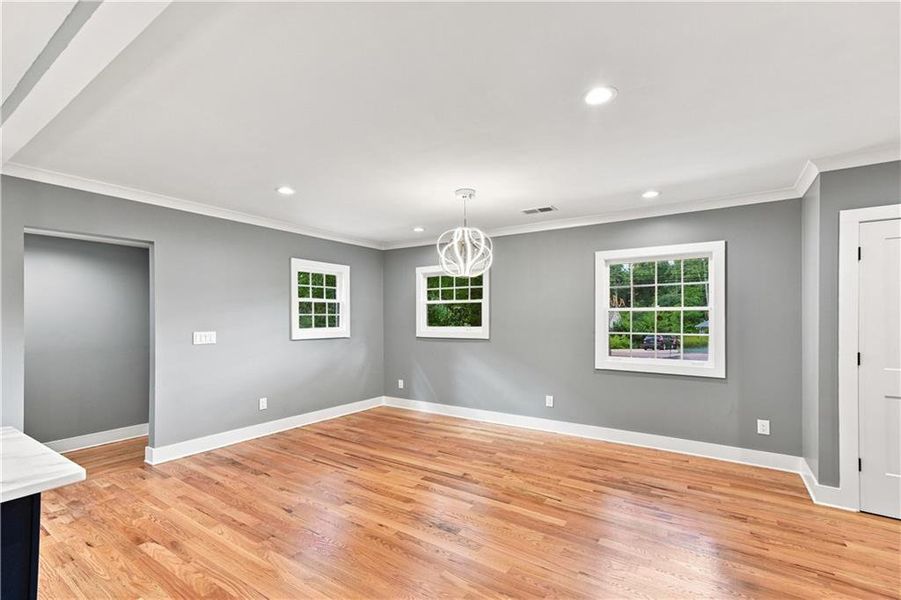 Spacious, unfurnished interior of a new home in , Atlanta (Image 47). Spacious, unfurnished interior of a new home in , Atlanta (Image 47).