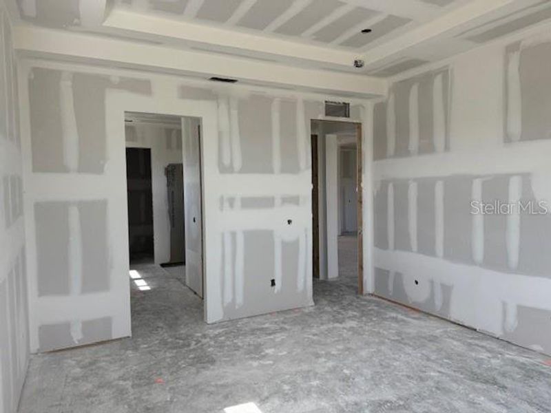 Primary Bedroom - looking into the ensuite from the back of the home