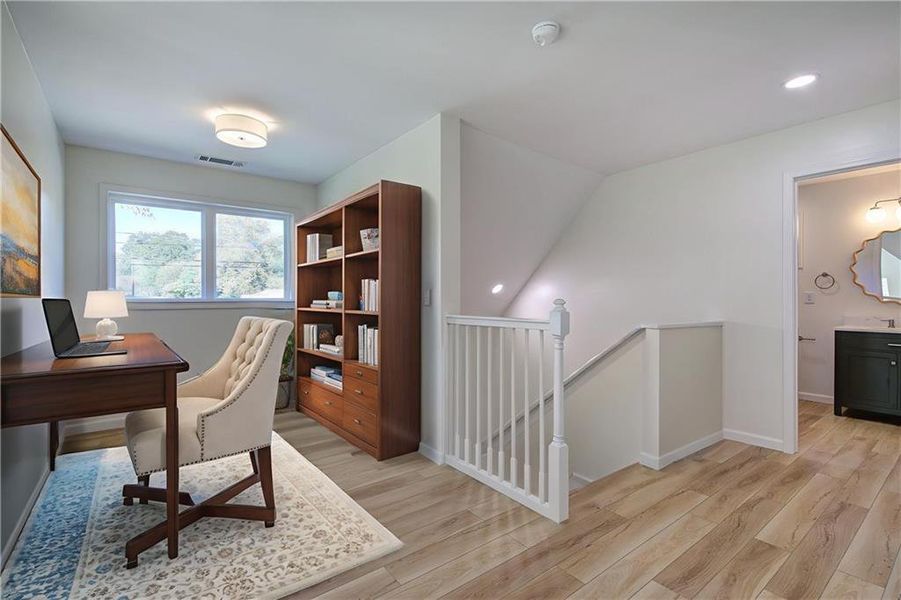 Furnished interior view inside a new home in , Adairsville (Image 6).