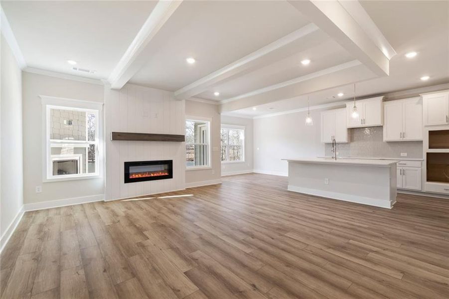 Spacious, unfurnished interior of a new home in Rosewood Lake Estates, Hoschton (Image 35).