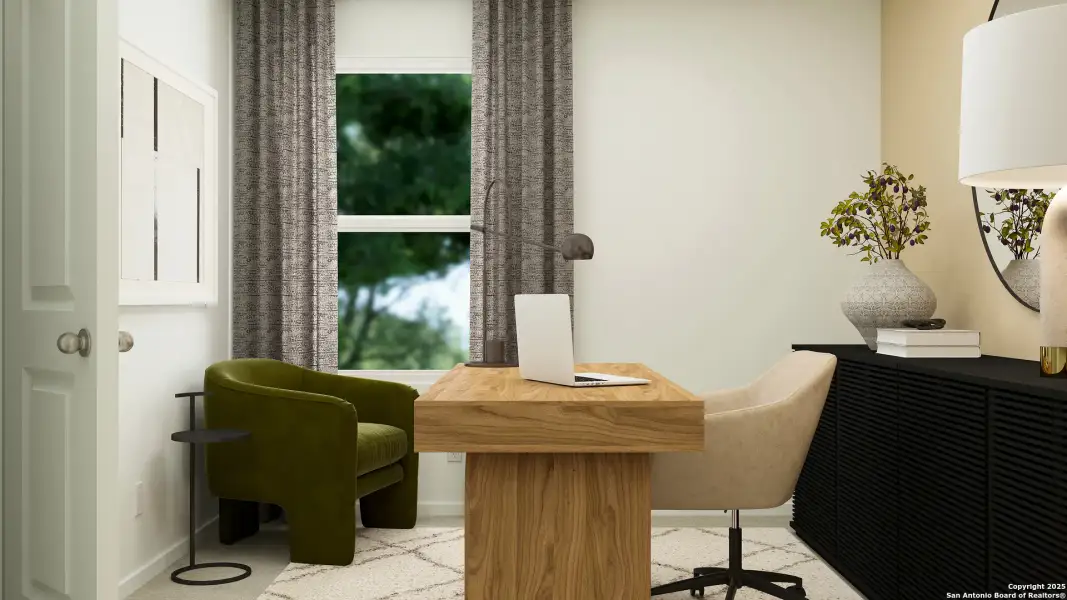 Furnished interior view inside a new home in Pleasanton Meadows, Pleasanton (Image 8).