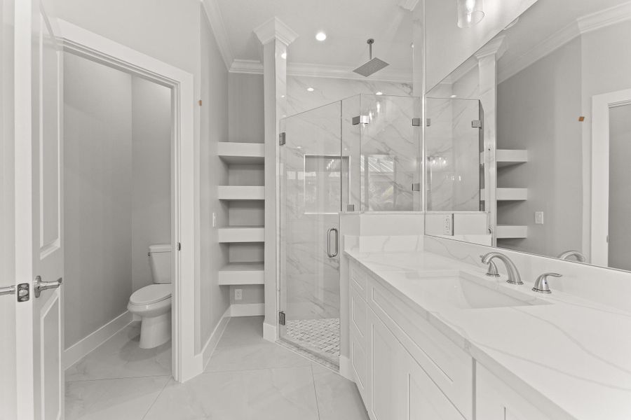 Furnished interior view inside a new home in , Stuart (Image 6).