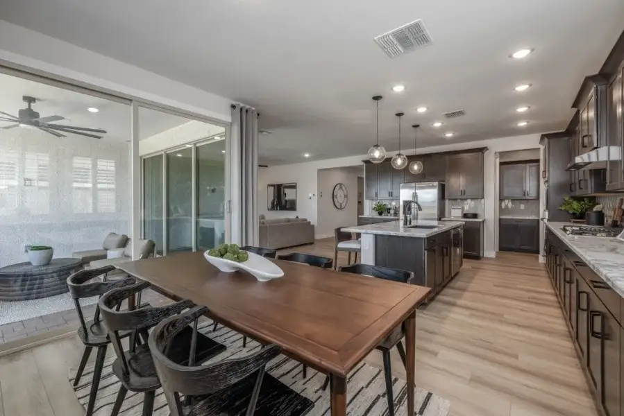 Furnished interior view inside a new home in The Grove at El Cidro, Goodyear (Image 8).