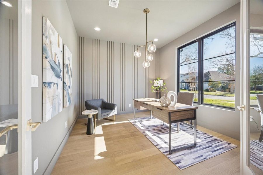 Furnished interior view inside a new home in , Houston (Image 5). Furnished interior view inside a new home in , Houston (Image 5).