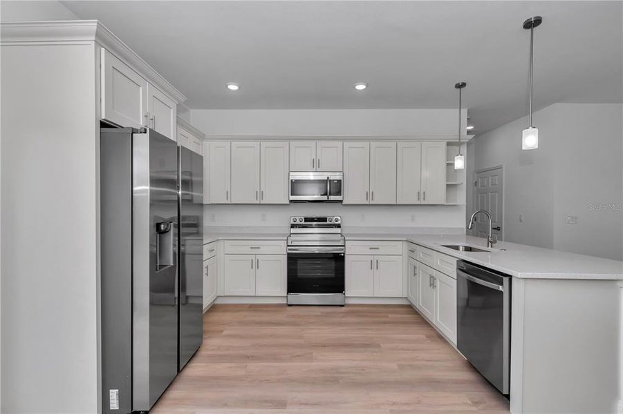 Furnished interior view inside a new home in , Ocala (Image 12).