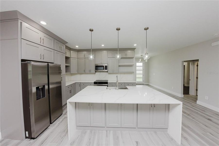 Furnished interior view inside a new home in , Eustis (Image 14).