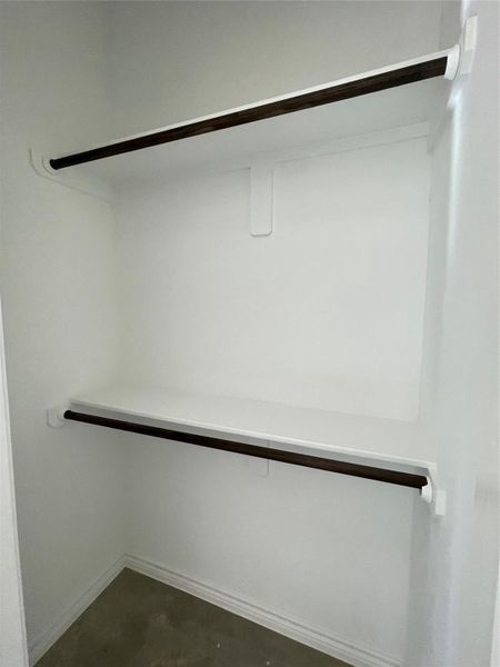 Secondary Bedroom Closet Secondary Bedroom Closet