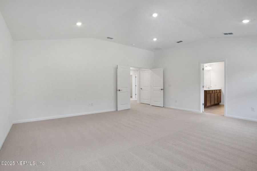 Spacious, unfurnished interior of a new home in Silver Landing at SilverLeaf, St. Augustine (Image 17). Spacious, unfurnished interior of a new home in Silver Landing at SilverLeaf, St. Augustine (Image 17).