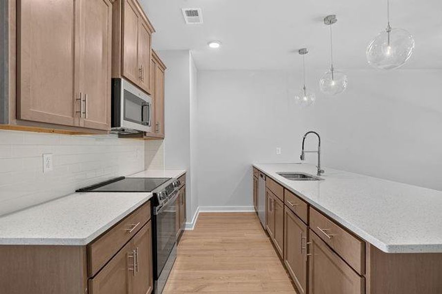 Furnished interior view inside a new home in The Cottages at East Lanier, Fayetteville (Image 5).