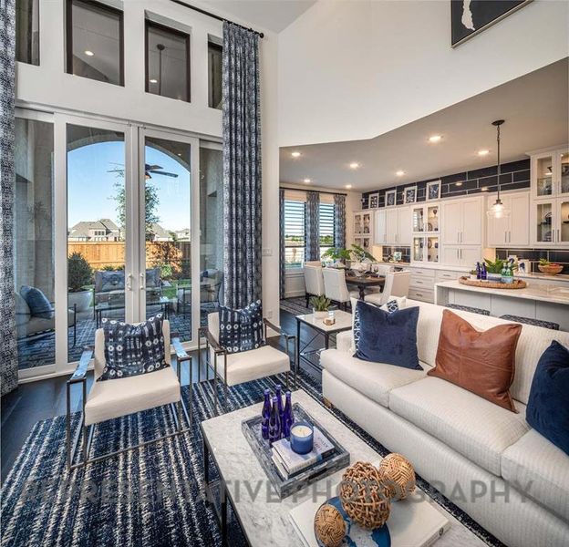 Furnished interior view inside a new home in Quail Hollow: 62ft. lots, Rockwall (Image 13). Furnished interior view inside a new home in Quail Hollow: 62ft. lots, Rockwall (Image 13).