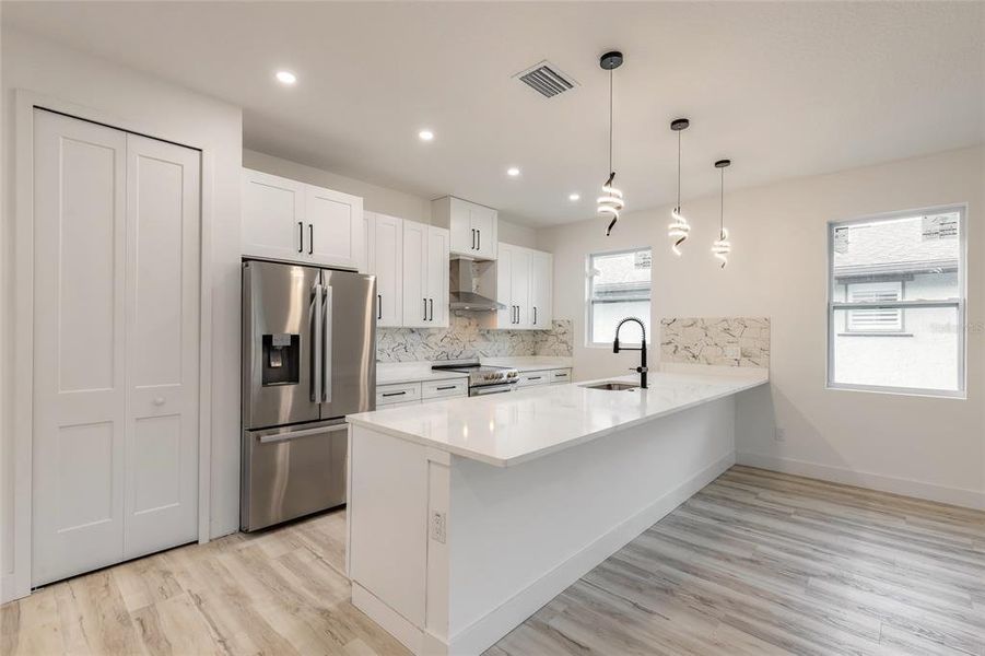 Furnished interior view inside a new home in , Daytona Beach (Image 12).