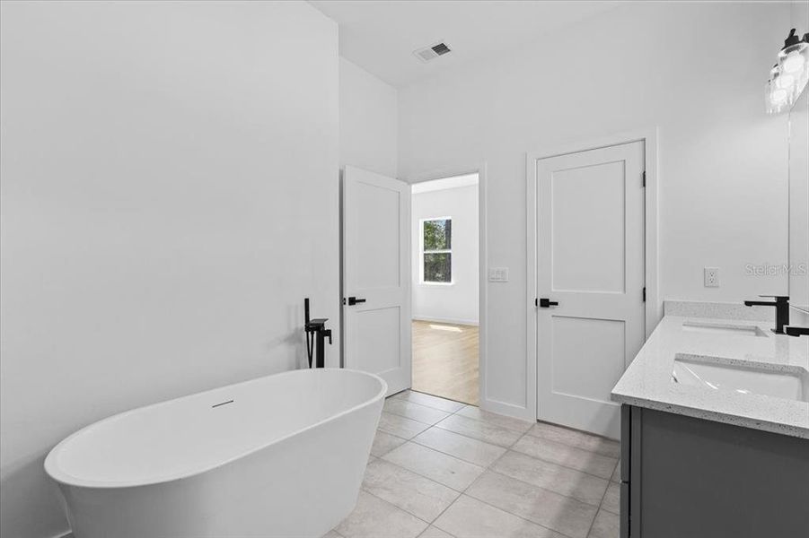 Furnished interior view inside a new home in , Citrus Springs (Image 9).