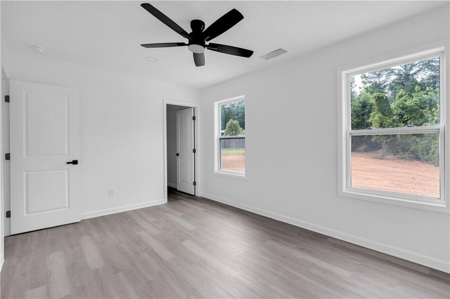 Spacious, unfurnished interior of a new home in , Conyers (Image 26). Spacious, unfurnished interior of a new home in , Conyers (Image 26).