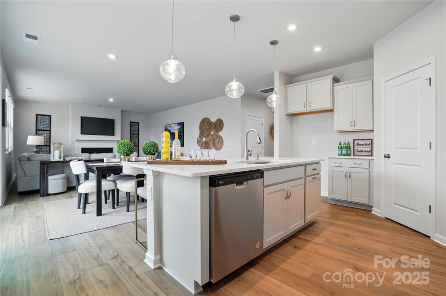 Furnished interior view inside a new home in Westfall, Gastonia (Image 11).