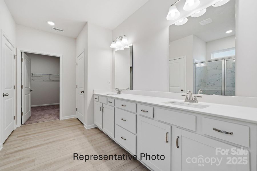 Furnished interior view inside a new home in Pine Bluff, Midland (Image 5).