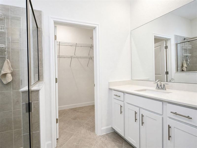 Furnished interior view inside a new home in Palm Lake at Coco Bay, Englewood (Image 7). Furnished interior view inside a new home in Palm Lake at Coco Bay, Englewood (Image 7).