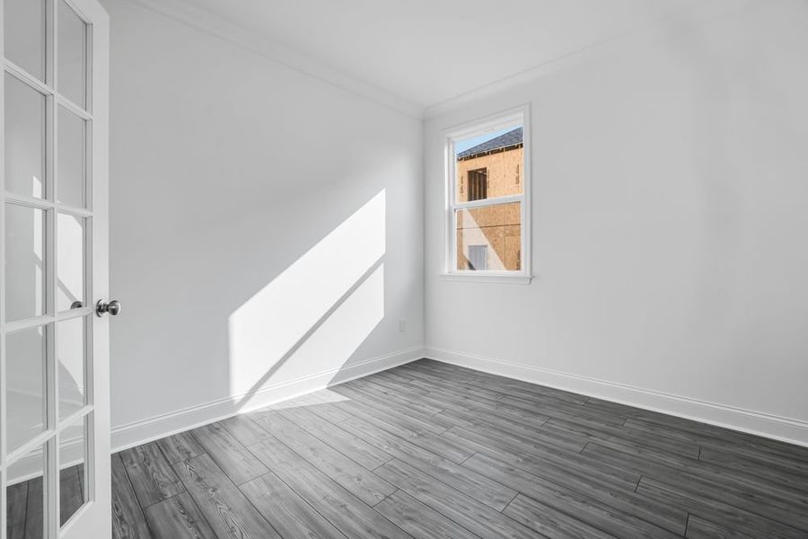 Spacious, unfurnished interior of a new home in Kennison Creek, Cumming (Image 23). Spacious, unfurnished interior of a new home in Kennison Creek, Cumming (Image 23).