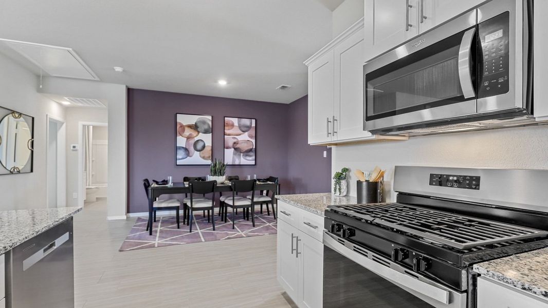 Furnished interior view inside a new home in Longhorn Estates, Fort Worth (Image 7).