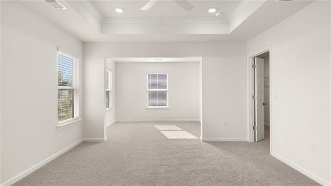 Spacious, unfurnished interior of a new home in The Gates at Pates Creek, Hampton (Image 37).