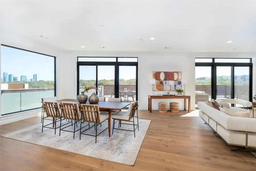 Open floor plan Open floor plan