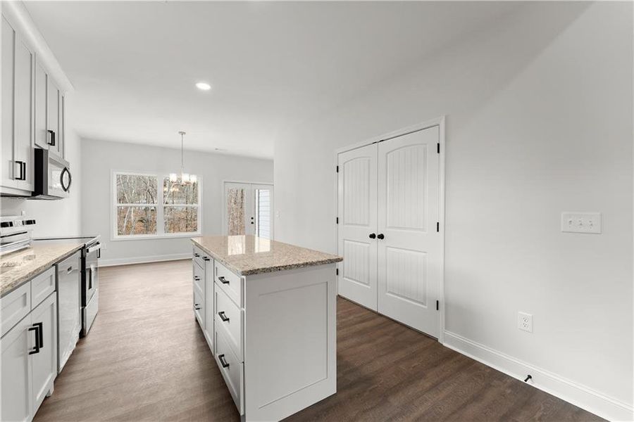 Furnished interior view inside a new home in , Cleveland (Image 7). Furnished interior view inside a new home in , Cleveland (Image 7).