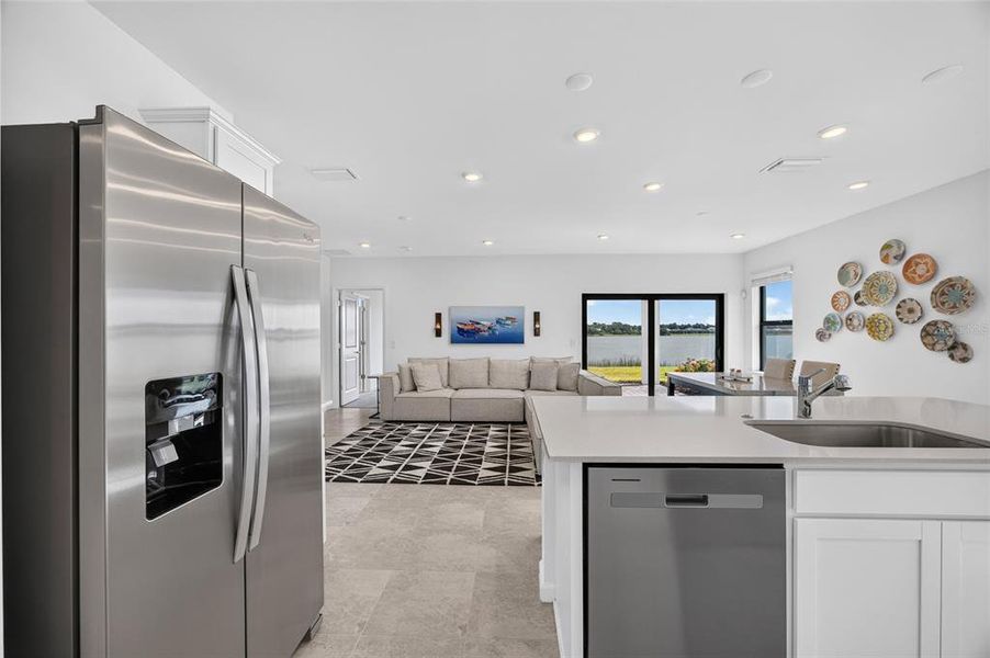 Furnished interior view inside a new home in , Sarasota (Image 9).