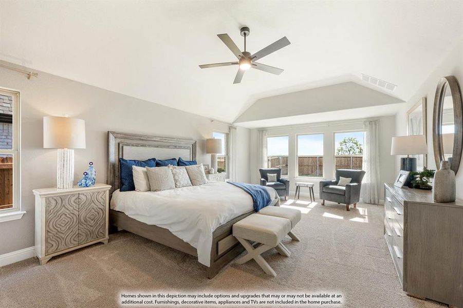 Furnished interior view inside a new home in Timberbrook 3B-4A, Justin (Image 30).