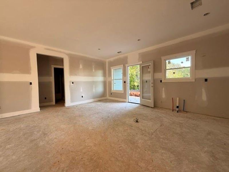 In-progress construction of a new home in , Dallas, GA (Image 8).