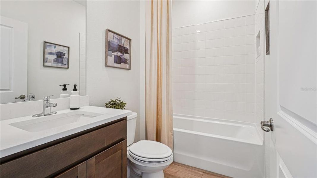 Furnished interior view inside a new home in Twisted Oaks, Wildwood (Image 11).