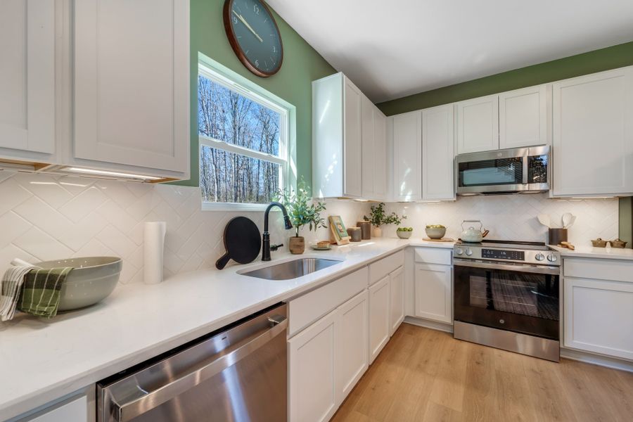 Furnished interior view inside a new home in Brush Creek, Fairview (Image 12).