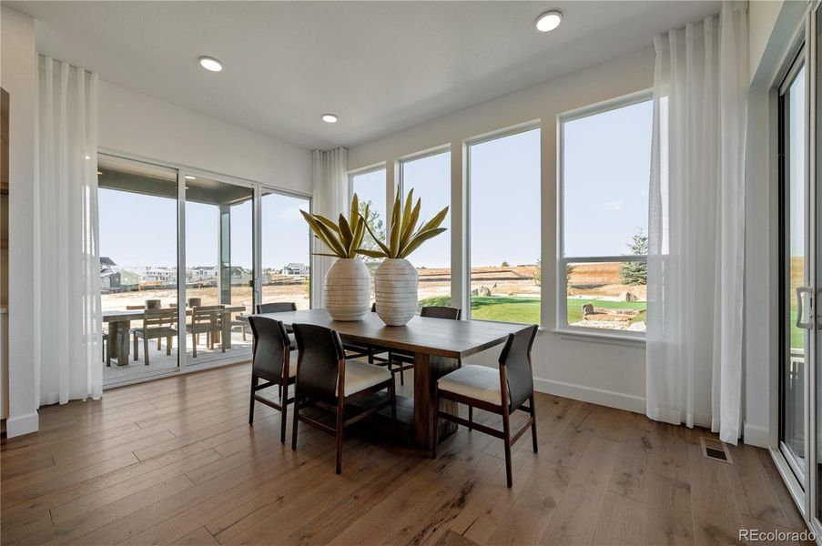 Furnished interior view inside a new home in , Parker (Image 13).