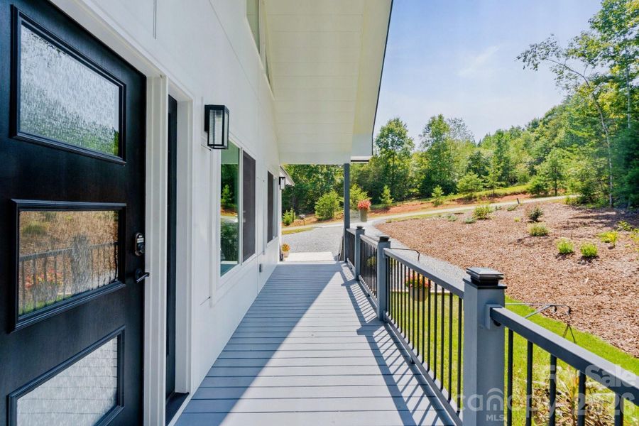 Exterior details and patio area of a home in , Rutherfordton (Image 21).