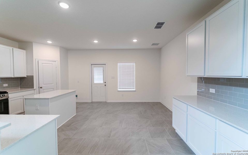 Furnished interior view inside a new home in Mesa Vista, Von Ormy (Image 3). Furnished interior view inside a new home in Mesa Vista, Von Ormy (Image 3).