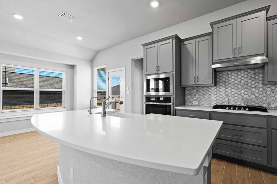 Furnished interior view inside a new home in Briarwood, Elgin (Image 4).