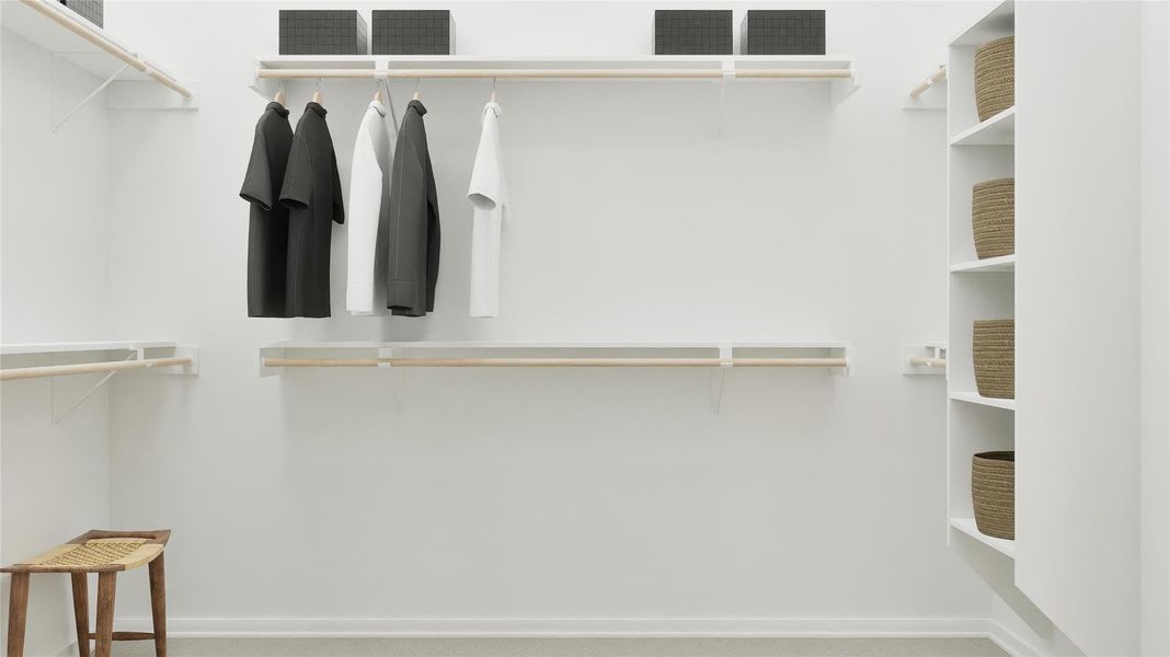 Furnished interior view inside a new home in Cotton Brook, Hutto (Image 11).