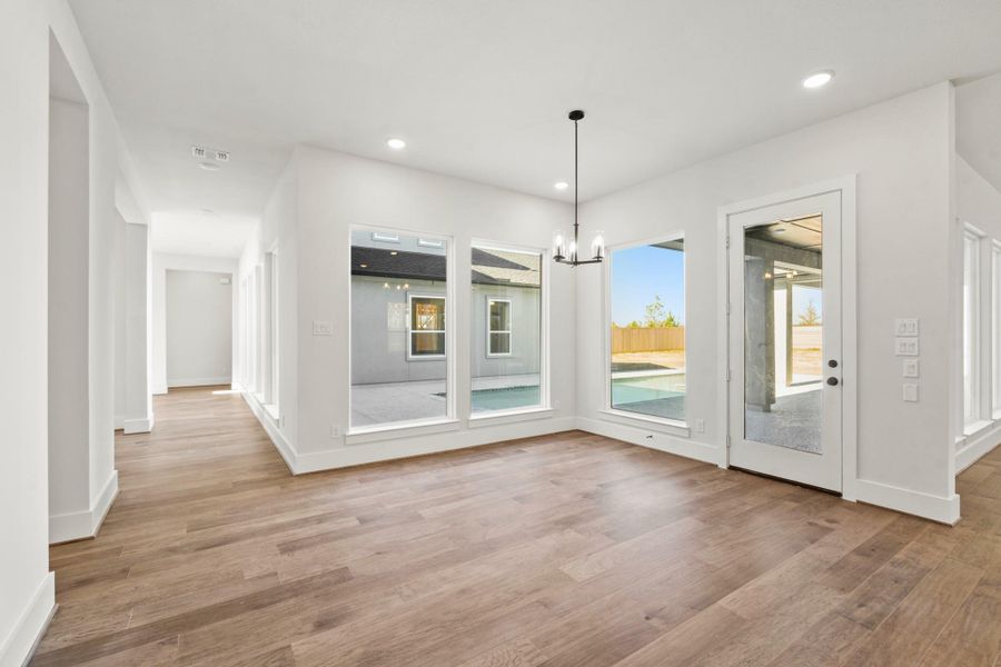 Spacious, unfurnished interior of a new home in Bridgeland, Cypress (Image 24). Spacious, unfurnished interior of a new home in Bridgeland, Cypress (Image 24).