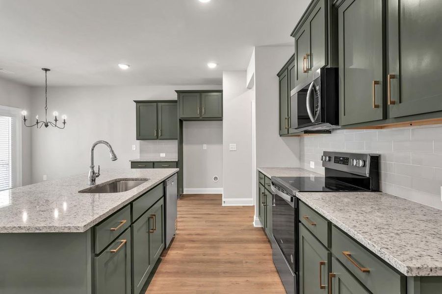 Furnished interior view inside a new home in , Lawrenceville (Image 6).