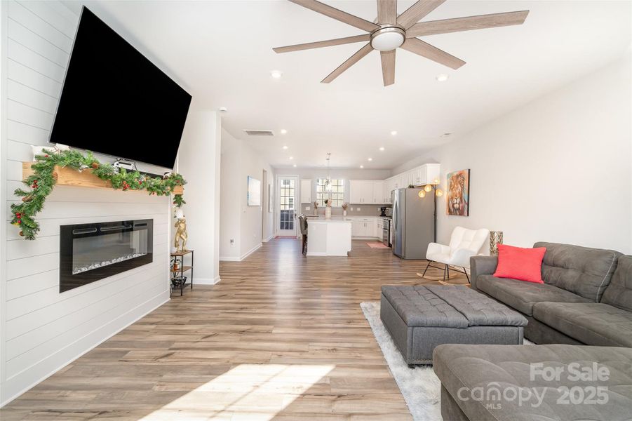 Furnished interior view inside a new home in , Sherrills Ford (Image 14).